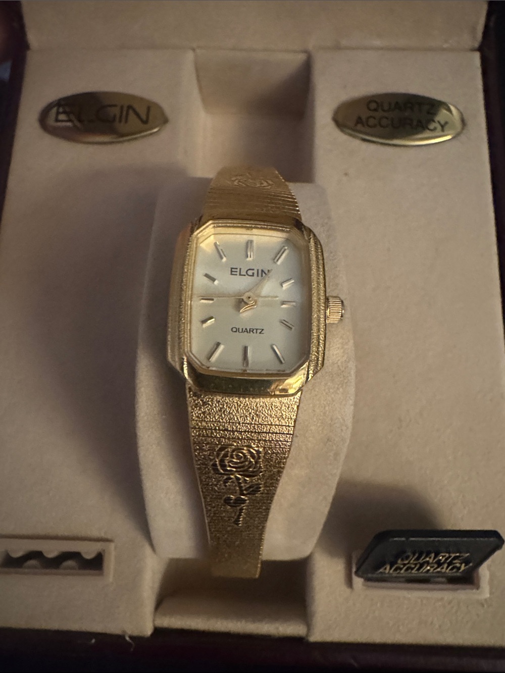 Gold-Tone Women's Quartz Dress Watch